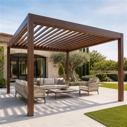 Xu hướng Pergola Louvered 2026: Tiện nghi ngoài trời thông minh hơn